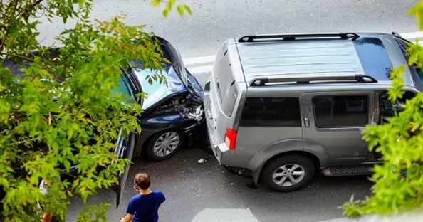 Car hit non parking area insurance coverage 